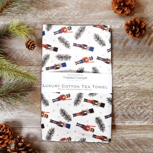 Nutcracker Pure Tea Towel